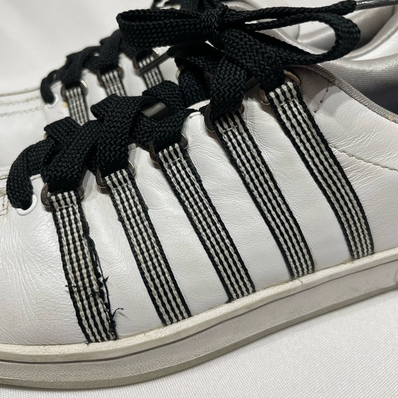 Women’s size 8 K Swiss classic white fashion sneakers shoes excellent condition - Picture 6 of 12